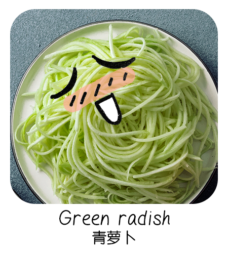 green radish